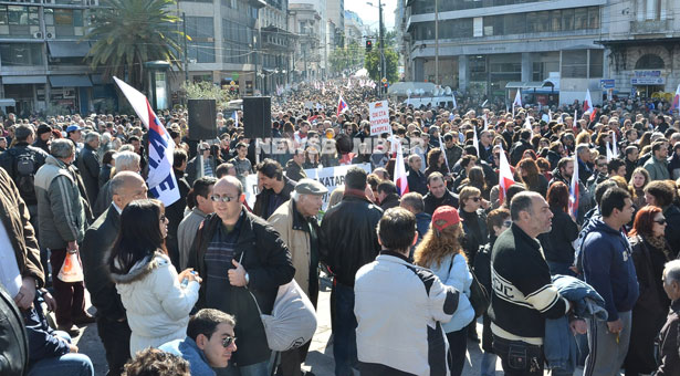 Συγκεντρώσεις των εργαζομένων σε όλη τη χώρα