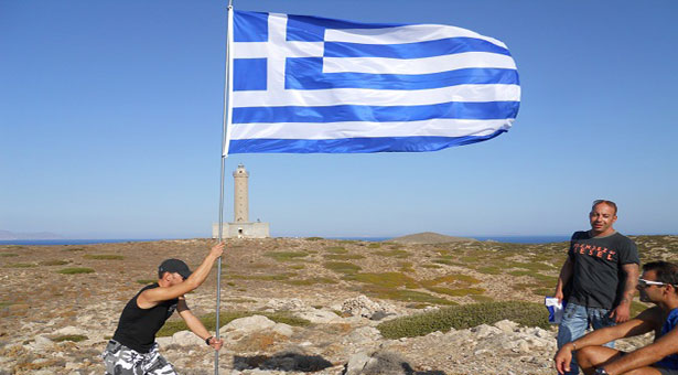 Ούτε μια βραχονησίδα χωρίς την ελληνική σημαία!