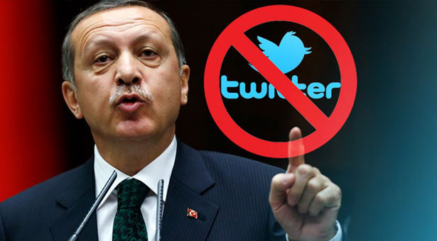 Στη δημοκρατική Τουρκία ο Ερντογάν φίμωσε το twitter