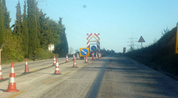 Κλειστή η εθνική οδός Κορίνθου-Πατρών τα ξημερώματα της Κυριακής