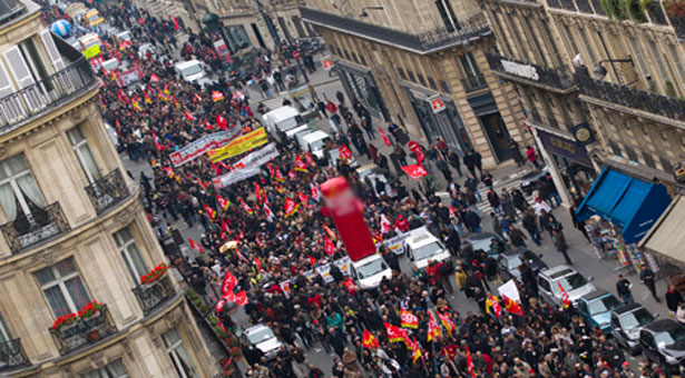 Πανεθνική απεργία στη Γαλλία