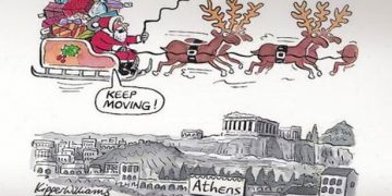 Guardian: Ο Αγιος Βασίλης γυρίζει την πλάτη στην Αθήνα