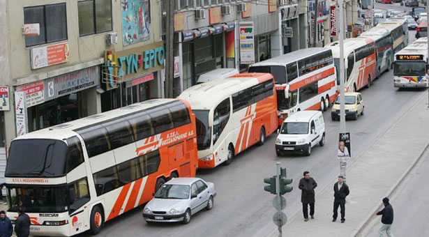 Σταματούν τα δρομολόγια τα ΚΤΕΛ Θεσσαλονίκης