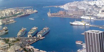 Μετρήσεις ατμοσφαιρικής ρύπανσης στο λιμάνι του Πειραιά