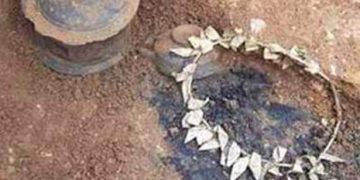 Βρέθηκε χρυσό στεφάνι στο μετρό της Θεσσαλονίκης