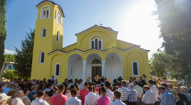 Ναό του Ευαγγελισμού στην Πρεμετή εγκαινίασε ο Αρχιεπίσκοπος Αλβανίας Αναστάσιος (φωτό)