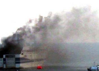 Έκρηξη στο μηχανοστάσιο πλοίου στο λιμάνι Ηρακλείου – Τέσσερις τραυματίες