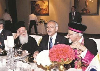 Ο Πατριάρχης Βαρθολομαίος συναντά τον ηγέτη της αντιπολίτευσης στην Τουρκία