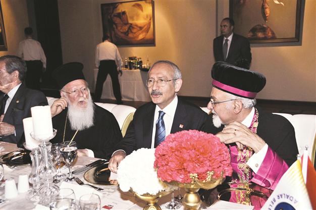 Ο Πατριάρχης Βαρθολομαίος συναντά τον ηγέτη της αντιπολίτευσης στην Τουρκία