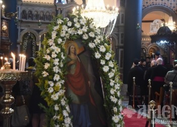 Στην Αγία Κυριακή, στο Κοντοσκάλι της Πόλης, λειτούργησε ο Οικουμενικός Πατριάρχης