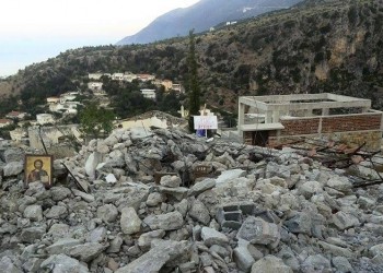 Το αλβανικό κράτος κατεδάφισε το ναό του Αγίου Αθανασίου Δρυμάδων