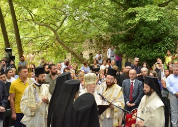 Τιμήθηκε η Παναγία στα ερείπια της Μονής Φανερωμένης στην Αρτάκη της Κυζίκου