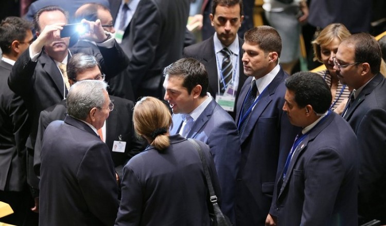 Αποχώρησε ο Τσίπρας από συνεδρίαση του ΟΗΕ επειδή έβαλαν τα Σκόπια ως «Μακεδονία»