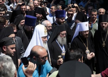 Εικόνες από την επίσκεψη του Πατριάρχη Μόσχας Κύριλλου στο Άγιον Όρος
