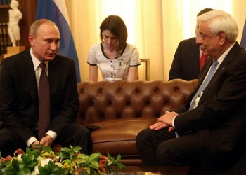 Την ανάγκη στενότερης οικονομικής συνεργασίας Ελλάδας-Ρωσίας τόνισε ο Πούτιν
