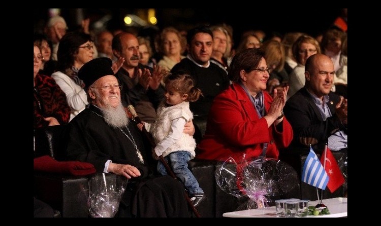 Ο Πατριάρχης σε εκδήλωση για τις ελληνοτουρκικές σχέσεις στη Σμύρνη (φωτο)
