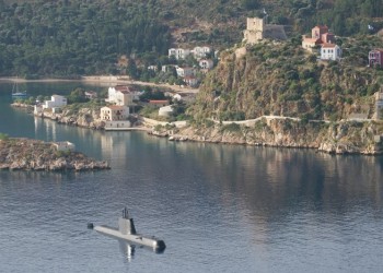 Στο Καστελόριζο υποβρύχιο του Πολεμικού Ναυτικού