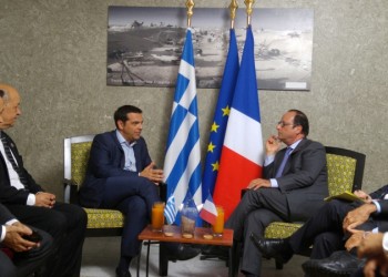 Οικονομία και Κυπριακό στη συνάντηση Τσίπρα-Ολάντ