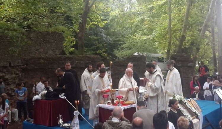 Ο Πατριάρχης στην Κύζικο για τα εννιάμερα της Παναγίας