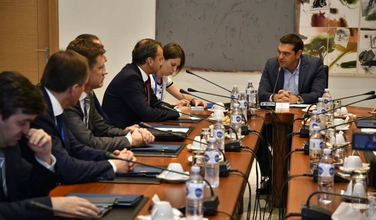 Συνάντηση Τσίπρα με τον αναπληρωτή πρωθυπουργό της Ρωσίας