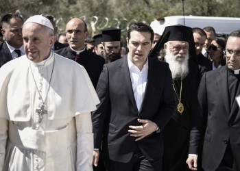 Συνάντηση Τσίπρα με τον Πάπα Φραγκίσκο