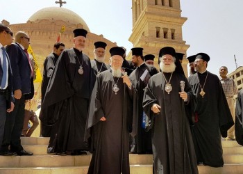 Στον Άγιο Γεώργιο παλαιού Καΐρου ο Οικουμενικός Πατριάρχης Βαρθολομαίος