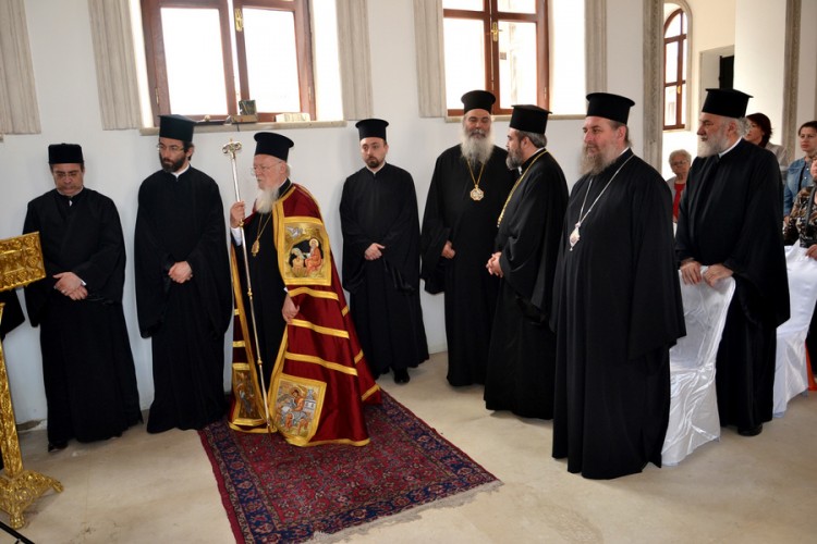 Στον Άγιο Κωνσταντίνο Μενεμένης ο Οικουμενικός Πατριάρχης Βαρθολομαίος (φωτο)