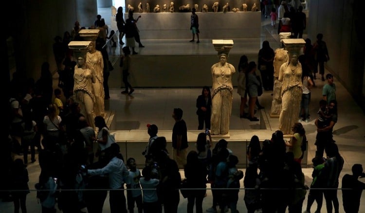 Γενέθλια και αυξημένα μέτρα ασφαλείας λόγω Ευρώπης στο Μουσείο της Ακρόπολης