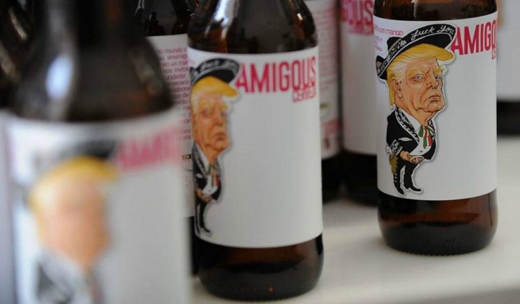 Ο Τραμπ ως μαριάτσι σε μεξικάνικη μπύρα!