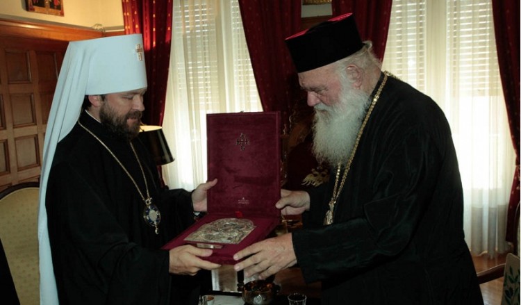 Πρόσκληση στον αρχιεπίσκοπο Ιερώνυμο να επισκεφθεί την Εκκλησία της Ρωσίας