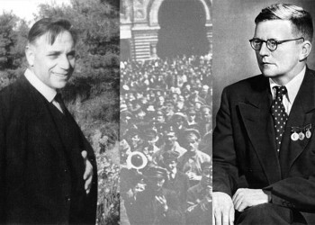 Συναυλία για τα 100 χρόνια της Οκτωβριανής Επανάστασης, με Αλέκο Ξένο και Ντμίτρι Σοστακόβιτς, στο Ίδρυμα Κακογιάννη