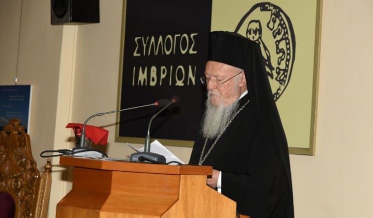 Πατριάρχης Βαρθολομαίος: Όσο ζω θα ζητώ την επιστροφή των Ιμβρίων στη γη των πατέρων τους