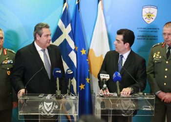 Πρώτη τριμερής συνάντηση υπουργών Άμυνας Ελλάδας, Κύπρου και Αιγύπτου