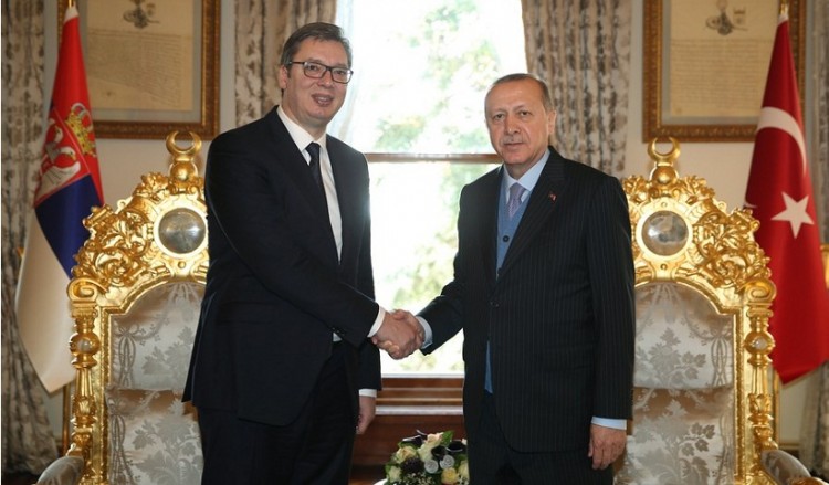 Ικανοποίηση Βούτσιτς και Ιζετμπέγκοβιτς από τη συνάντηση με Ερντογάν