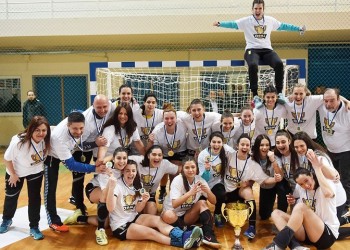 Η Ένωση Σπάρτης Μ. Ασίας συγχαίρει τον ΟΦ Νέας Ιωνίας για το Κύπελλο Ελλάδας στο χάντμπολ