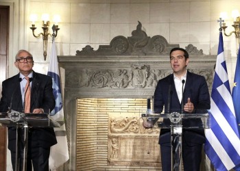 Τσίπρας-Γκουρία: Η Ελλάδα πρωταθλήτρια του ΟΟΣΑ σε μεταρρυθμίσεις, ώρα για ελάφρυνση του χρέους