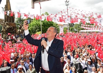 Ιντζέ: Θα είμαι ένας πρόεδρος που ενώνει, το αντίθετο του Ερντογάν