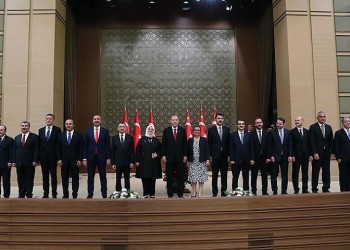 Το νέο υπουργικό συμβούλιο της Τουρκίας ανακοίνωσε ο Ερντογάν