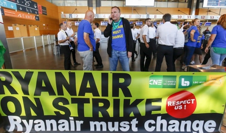 Ryanair: Απεργούν σήμερα οι πιλότοι της και επηρεάζονται 55.000 επιβάτες