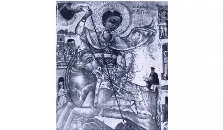 Επέστρεψε στην Κύπρο εικόνα του Αγίου Γεωργίου του 19ου αιώνα