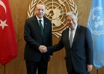 Για την κατάσταση στη Συρία συζήτησαν o ΓΓ του ΟΗΕ με τον Ερντογάν