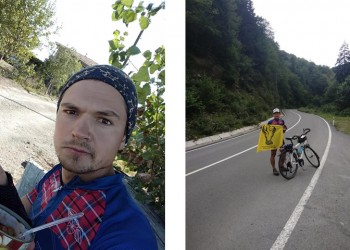 Γιώργος Λυπηρίδης: Από την Παναγία Σουμελά Βερμίου στην Παναγία Σουμελά του Πόντου με ποδήλατο – Διένυσε 2.000 χλμ σε 10 μέρες