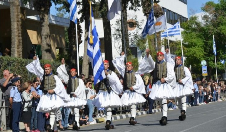 Με λαμπρότητα γιορτάστηκε η 28η Οκτωβρίου στην Κύπρο