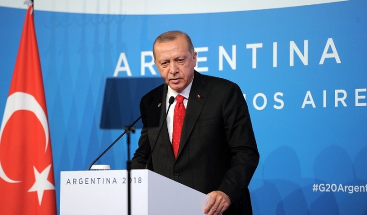 Ο Ερντογάν αρνήθηκε τη Γενοκτονία των Αρμενίων κατά τη Σύνοδο των G20