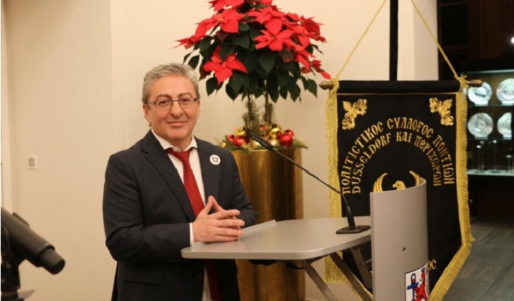 Χριστουγεννιάτικο μήνυμα από τον πρόεδρο του Συλλόγου Ελλήνων Ποντίων Ντίσελντορφ