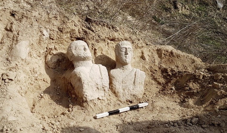 Ισραήλ: Βρέθηκαν σπάνιες ταφικές προτομές 1.700 ετών! (φωτο)