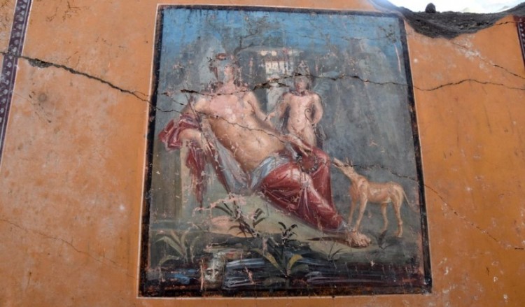 Σπουδαία ανακάλυψη στην Πομπηία: Βρέθηκε νωπογραφία με τον Νάρκισσο (βίντεο)