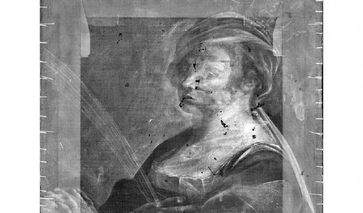 Απίστευτο: Βρέθηκε κρυμμένος πίνακας κάτω από την προσωπογραφία της Αγίας Αικατερίνης