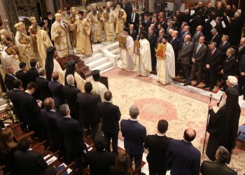 Παρουσία του Προέδρου της Δημοκρατίας ο εορτασμός της Κυριακής της Ορθοδοξίας στη Μητρόπολη Αθηνών