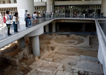 Ανοίγει η αρχαία αθηναϊκή γειτονιά κάτω από το Μουσείο της Ακρόπολης (φωτο)